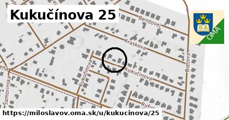 Kukučínova 25, Miloslavov