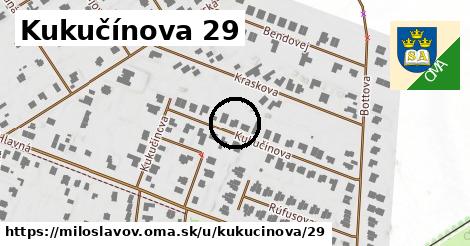 Kukučínova 29, Miloslavov