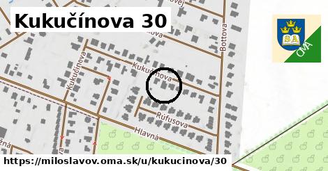 Kukučínova 30, Miloslavov