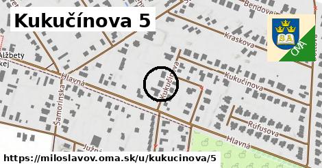 Kukučínova 5, Miloslavov