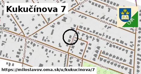 Kukučínova 7, Miloslavov