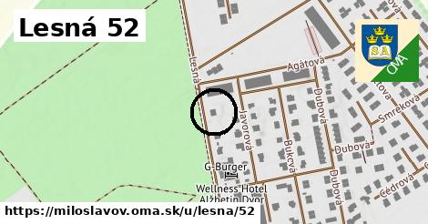 Lesná 52, Miloslavov