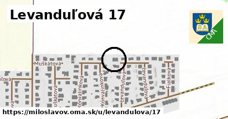 Levanduľová 17, Miloslavov