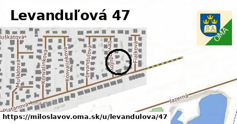 Levanduľová 47, Miloslavov