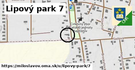 Lipový park 7, Miloslavov