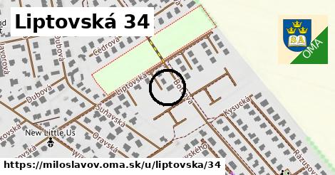 Liptovská 34, Miloslavov