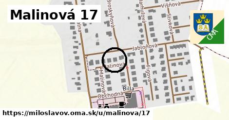 Malinová 17, Miloslavov