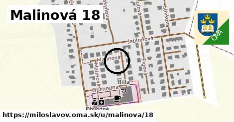 Malinová 18, Miloslavov