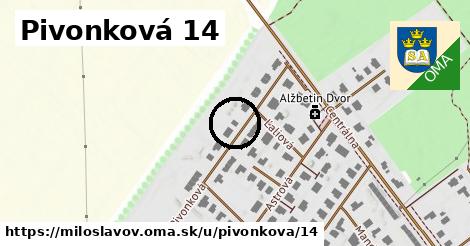 Pivonková 14, Miloslavov