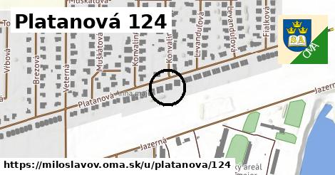 Platanová 124, Miloslavov