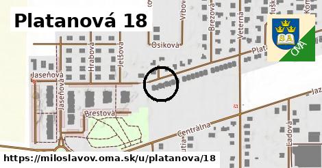 Platanová 18, Miloslavov