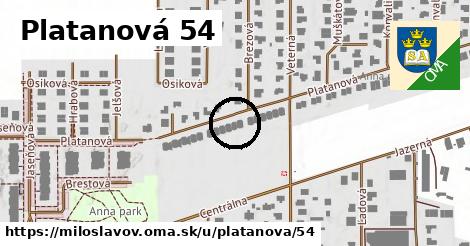 Platanová 54, Miloslavov