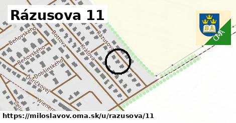 Rázusova 11, Miloslavov