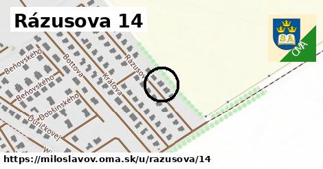 Rázusova 14, Miloslavov