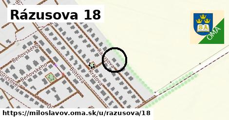 Rázusova 18, Miloslavov