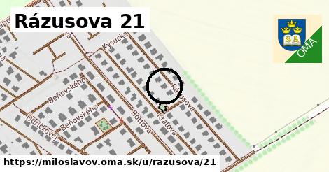 Rázusova 21, Miloslavov