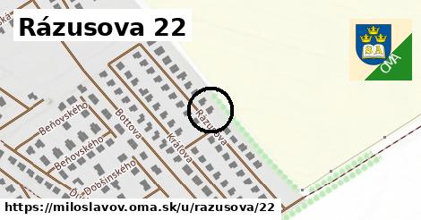 Rázusova 22, Miloslavov