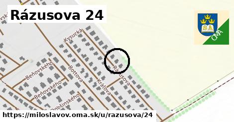 Rázusova 24, Miloslavov