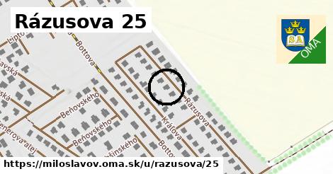 Rázusova 25, Miloslavov