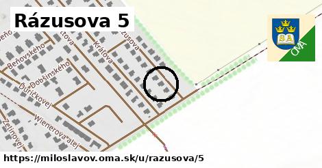 Rázusova 5, Miloslavov