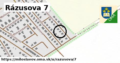 Rázusova 7, Miloslavov