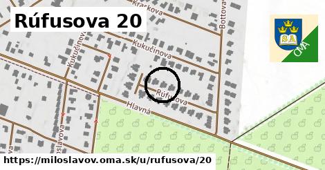 Rúfusova 20, Miloslavov