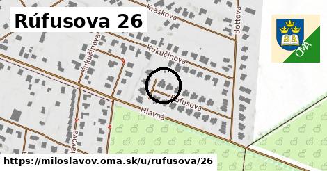 Rúfusova 26, Miloslavov