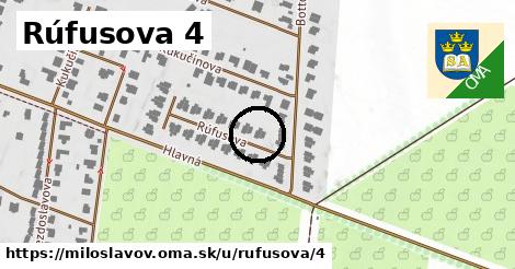 Rúfusova 4, Miloslavov