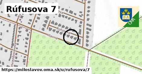 Rúfusova 7, Miloslavov