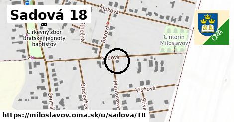 Sadová 18, Miloslavov