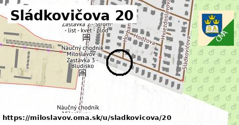 Sládkovičova 20, Miloslavov