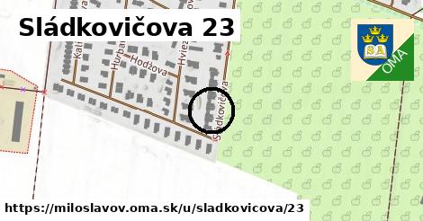 Sládkovičova 23, Miloslavov