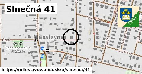 Slnečná 41, Miloslavov
