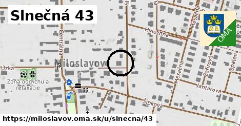 Slnečná 43, Miloslavov