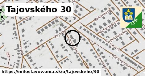 Tajovského 30, Miloslavov