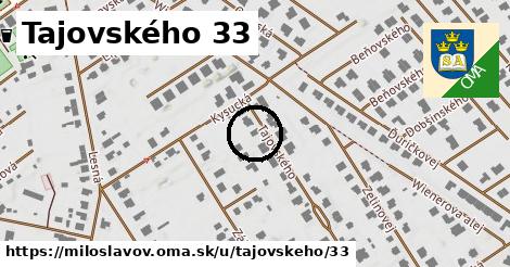 Tajovského 33, Miloslavov