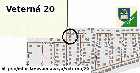 Veterná 20, Miloslavov