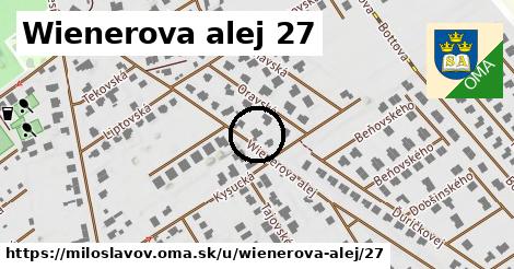 Wienerova alej 27, Miloslavov