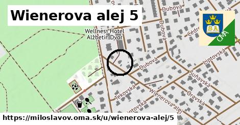 Wienerova alej 5, Miloslavov