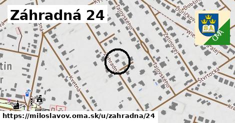 Záhradná 24, Miloslavov