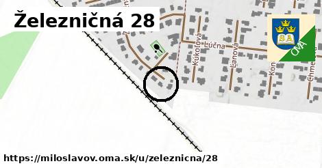 Železničná 28, Miloslavov