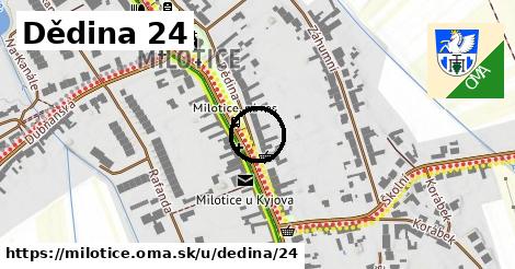 Dědina 24, Milotice