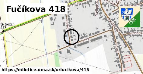 Fučíkova 418, Milotice