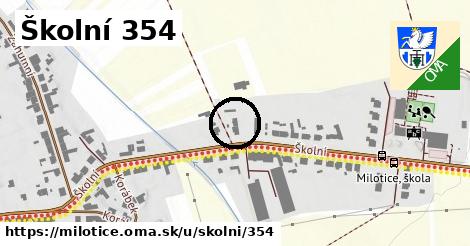 Školní 354, Milotice