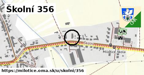 Školní 356, Milotice