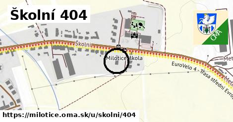 Školní 404, Milotice