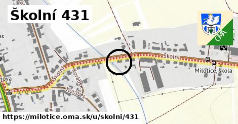 Školní 431, Milotice