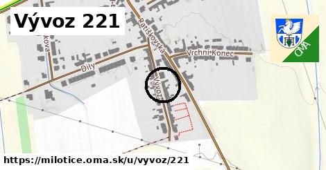 Vývoz 221, Milotice