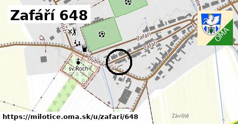 Zafáří 648, Milotice