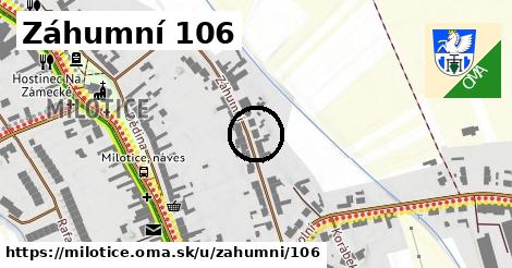 Záhumní 106, Milotice